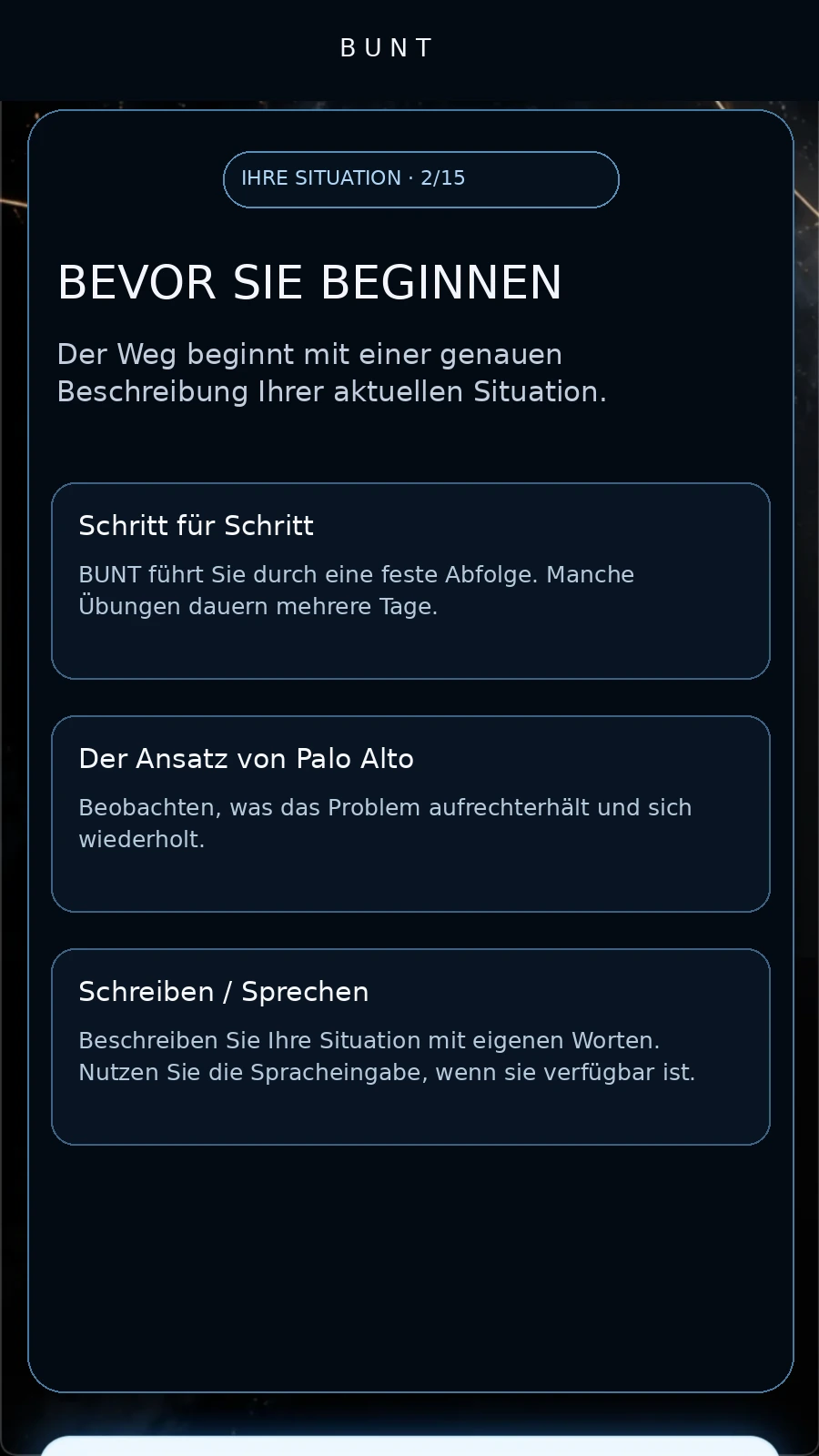BUNT — de